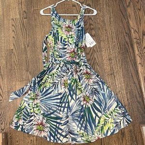 Parisian Floral Dress, Small